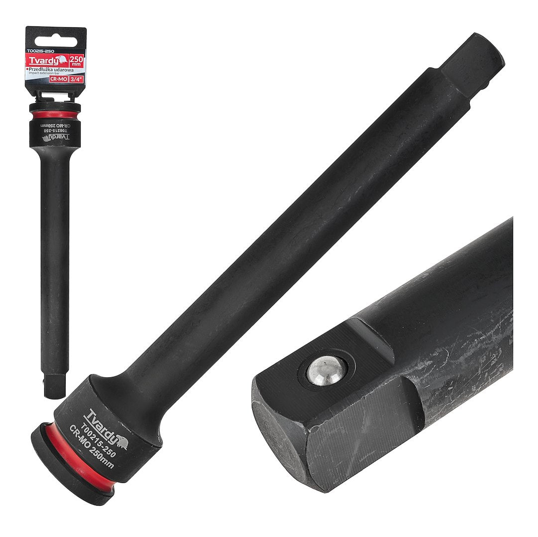 Impact extension bar 3/4" drive, 250 mm, CR-MO