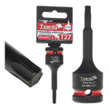 Torx impact socket 1/2" T25 CR-MO
