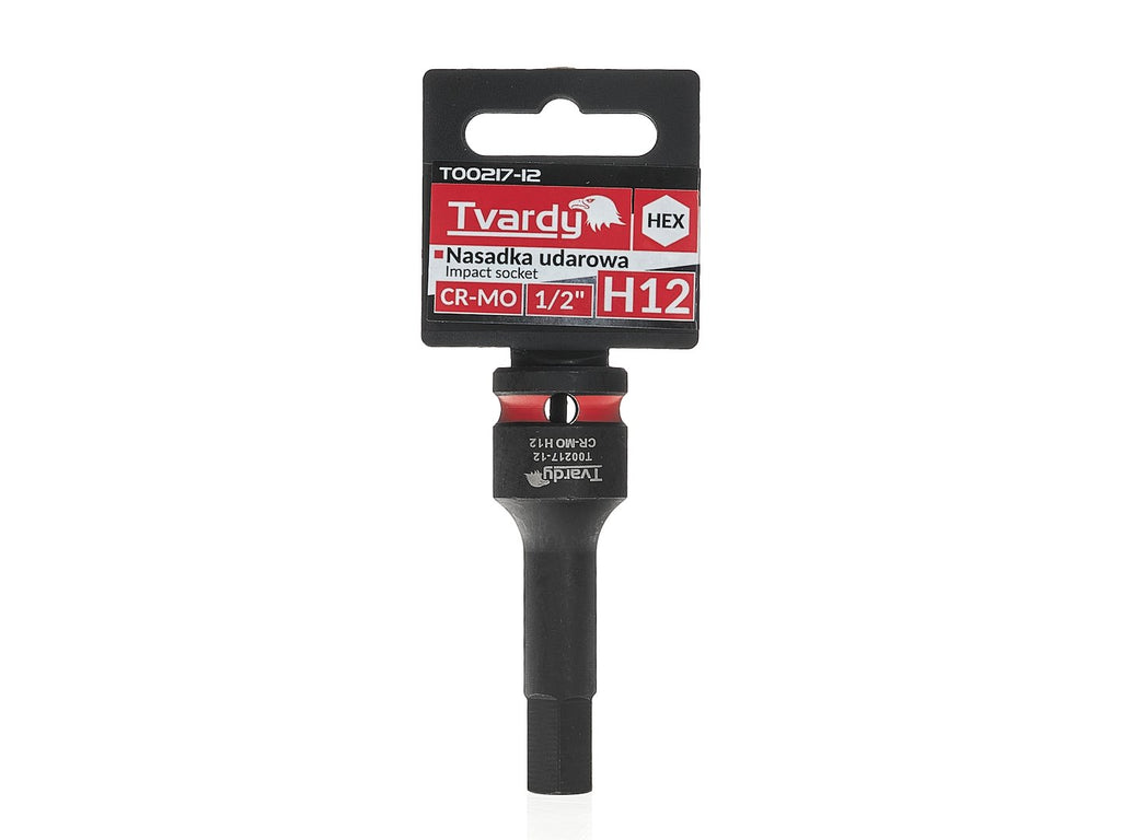 HEX Impact Socket 1/2" H12 CR-MO