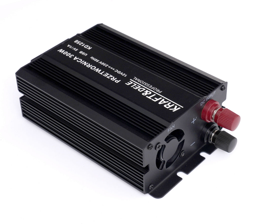 12V kuni 230V inverter 300W / 600W modifitseeritud siinuslaine KD1258 (VB9)