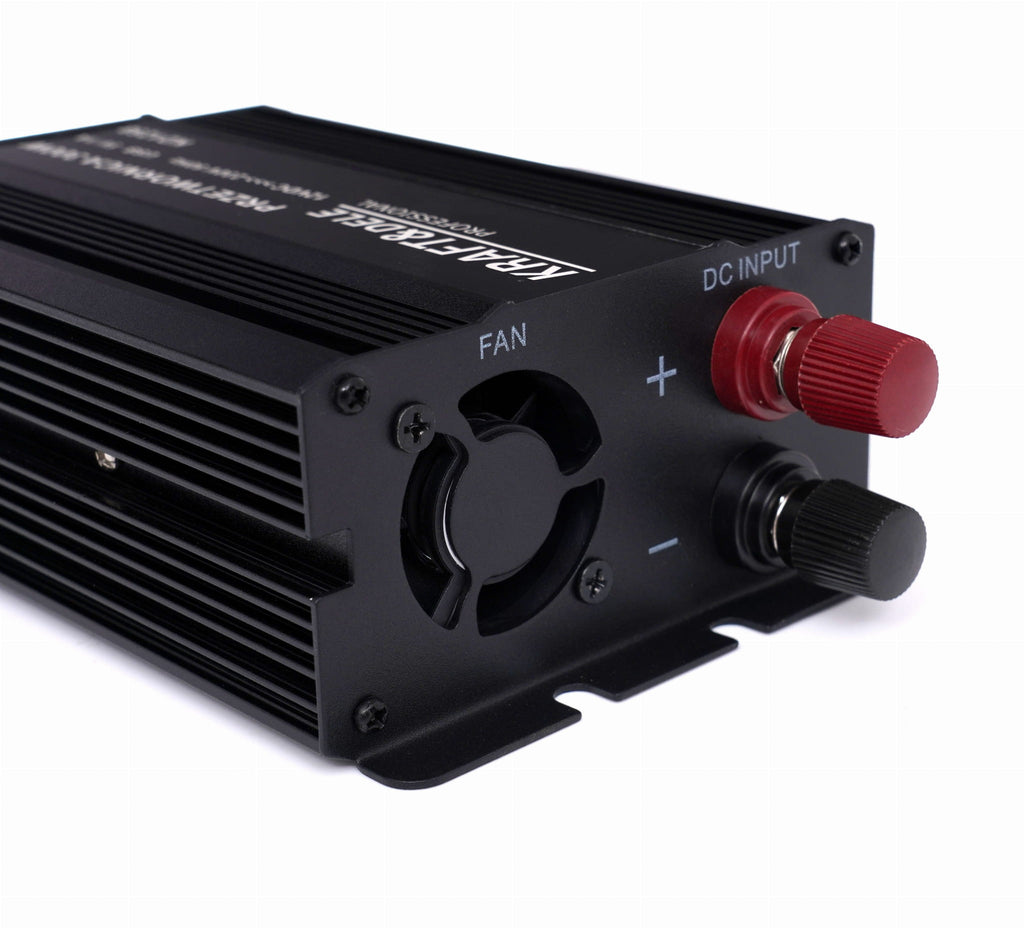 12V kuni 230V inverter 300W / 600W modifitseeritud siinuslaine KD1258 (VB9)