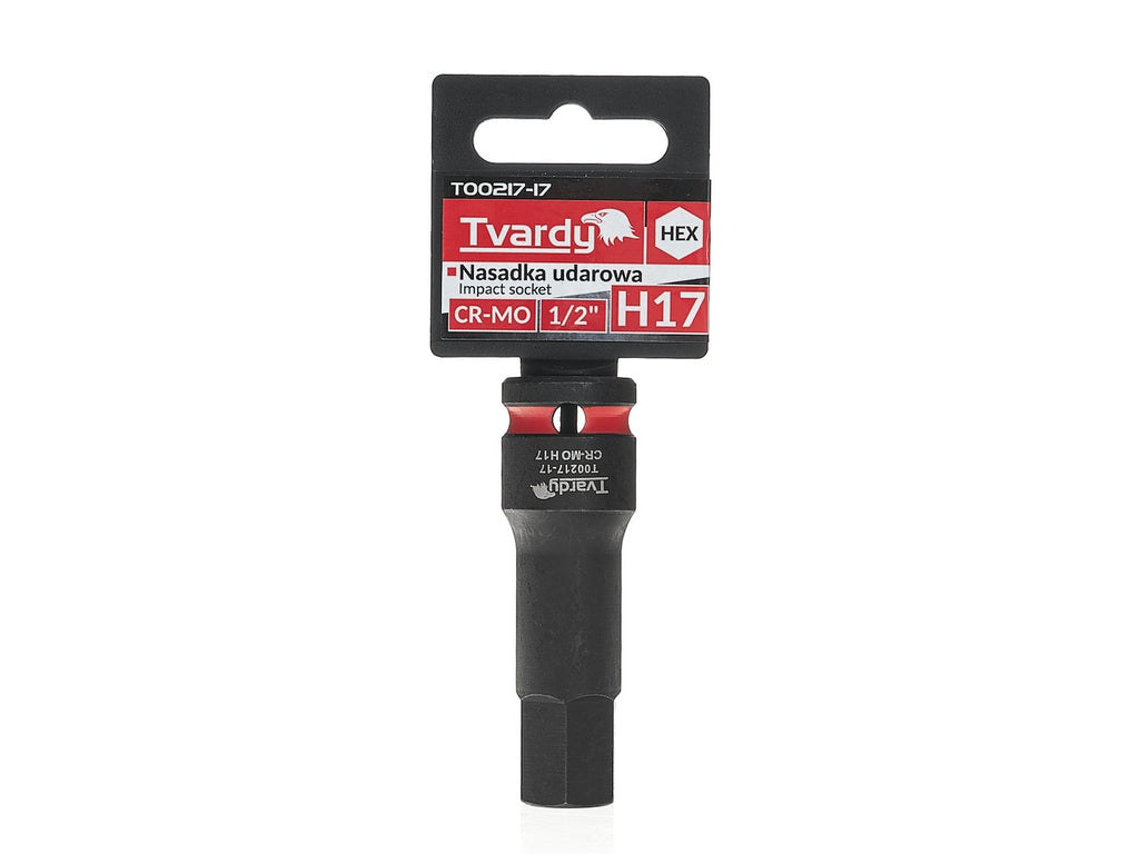 HEX Impact Socket 1/2" H17 CR-MO