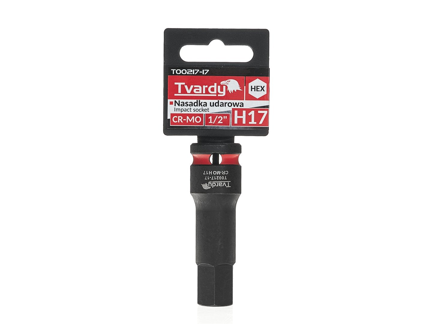 HEX Impact Socket 1/2" H17 CR-MO