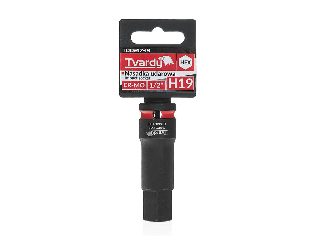 HEX Impact Socket 1/2" H19 CR-MO