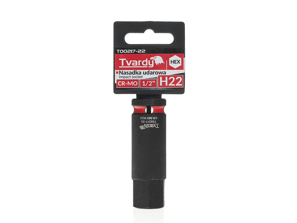 HEX Impact Socket 1/2" H22 CR-MO