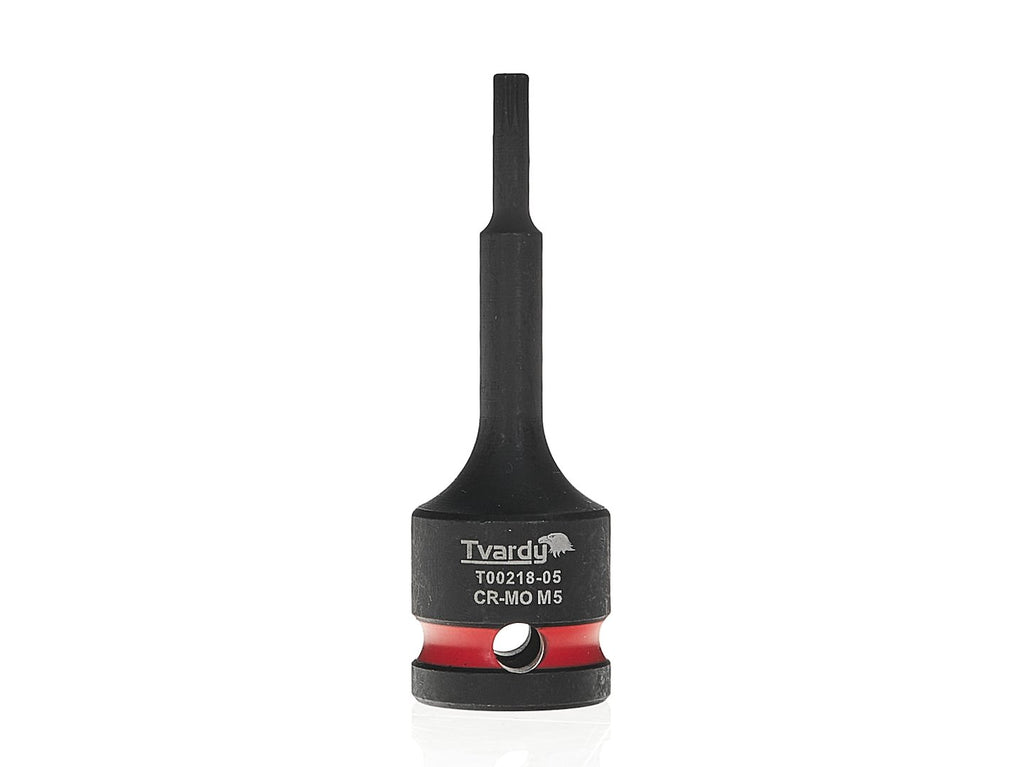Spline impact socket 1/2" M5 CR-MO