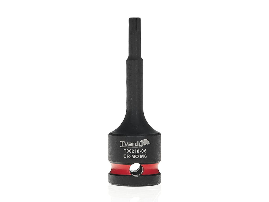 SPLINE Impact Socket 1/2" M6 CR-MO