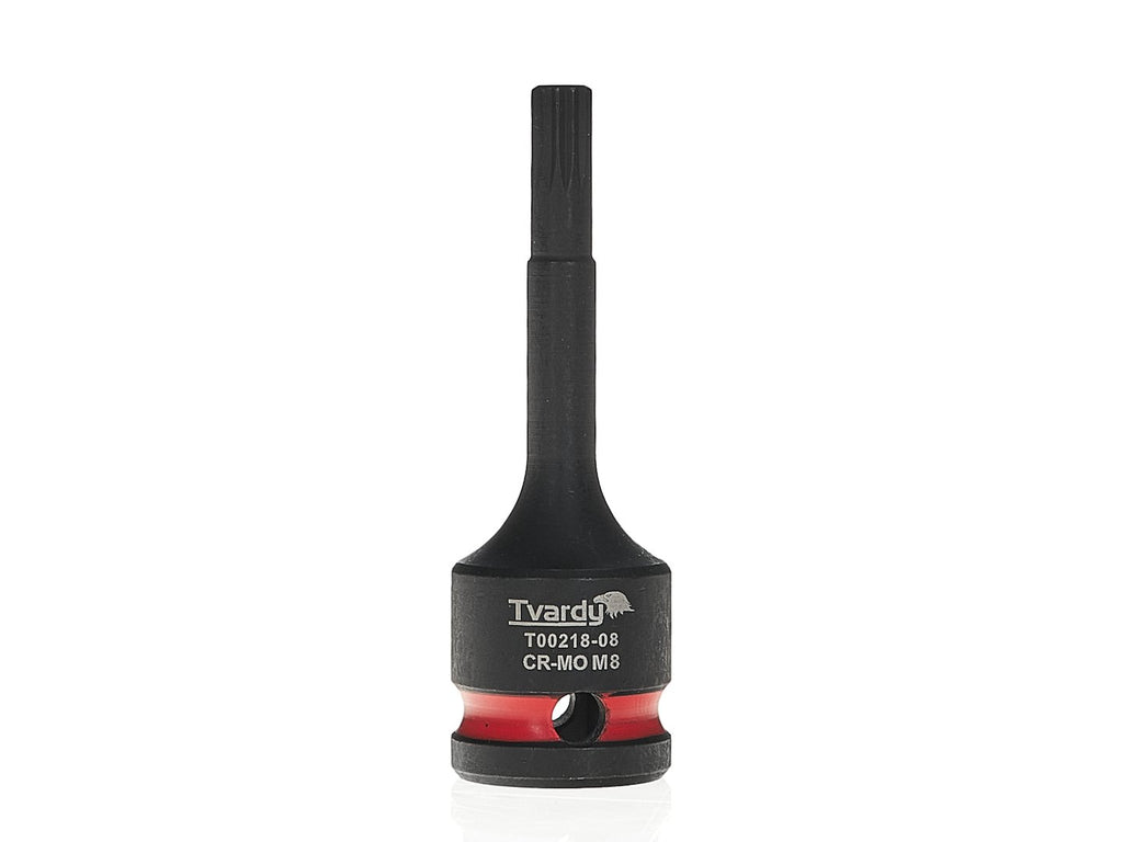 SPLINE Impact Socket 1/2" M8 CR-MO