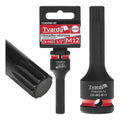 SPLINE Impact Socket 1/2" M12 CR-MO