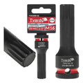 SPLINE Impact Socket 1/2" M16 CR-MO
