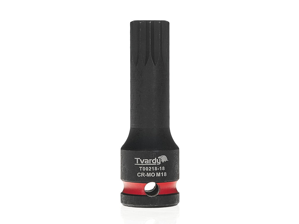 SPLINE Impact Socket 1/2" M18 CR-MO