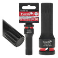 SPLINE Impact Socket 1/2" M20 CR-MO