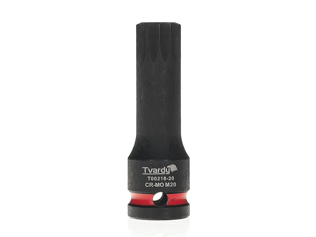 SPLINE Impact Socket 1/2" M20 CR-MO