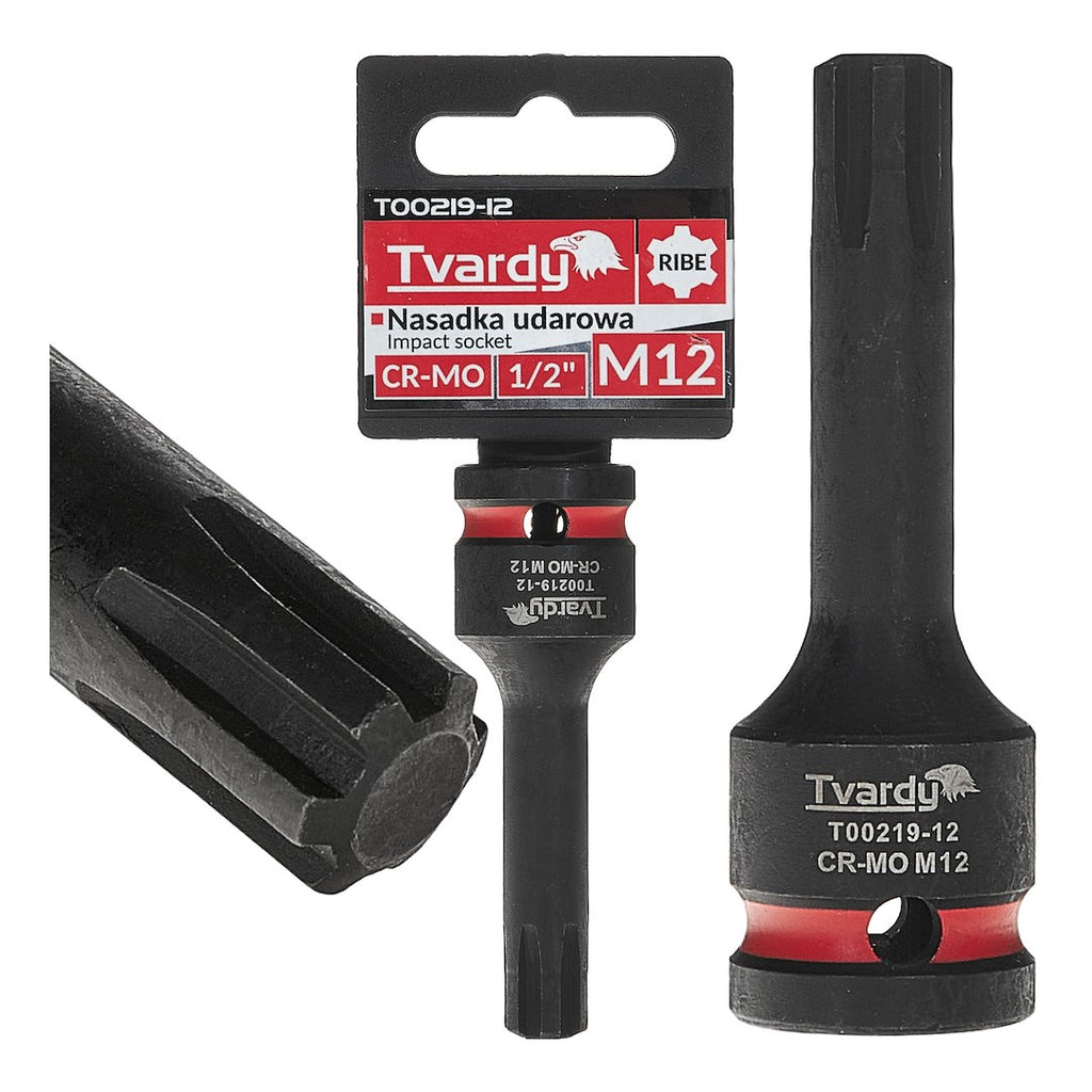 RIBE Impact Socket 1/2" M12 CR-MO