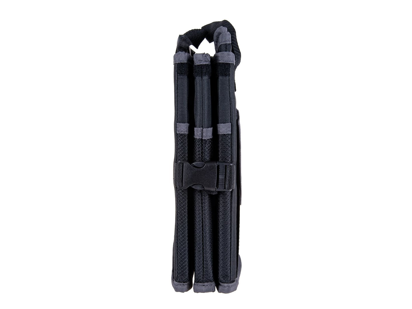 Stiffened car trunk organizer with a cover