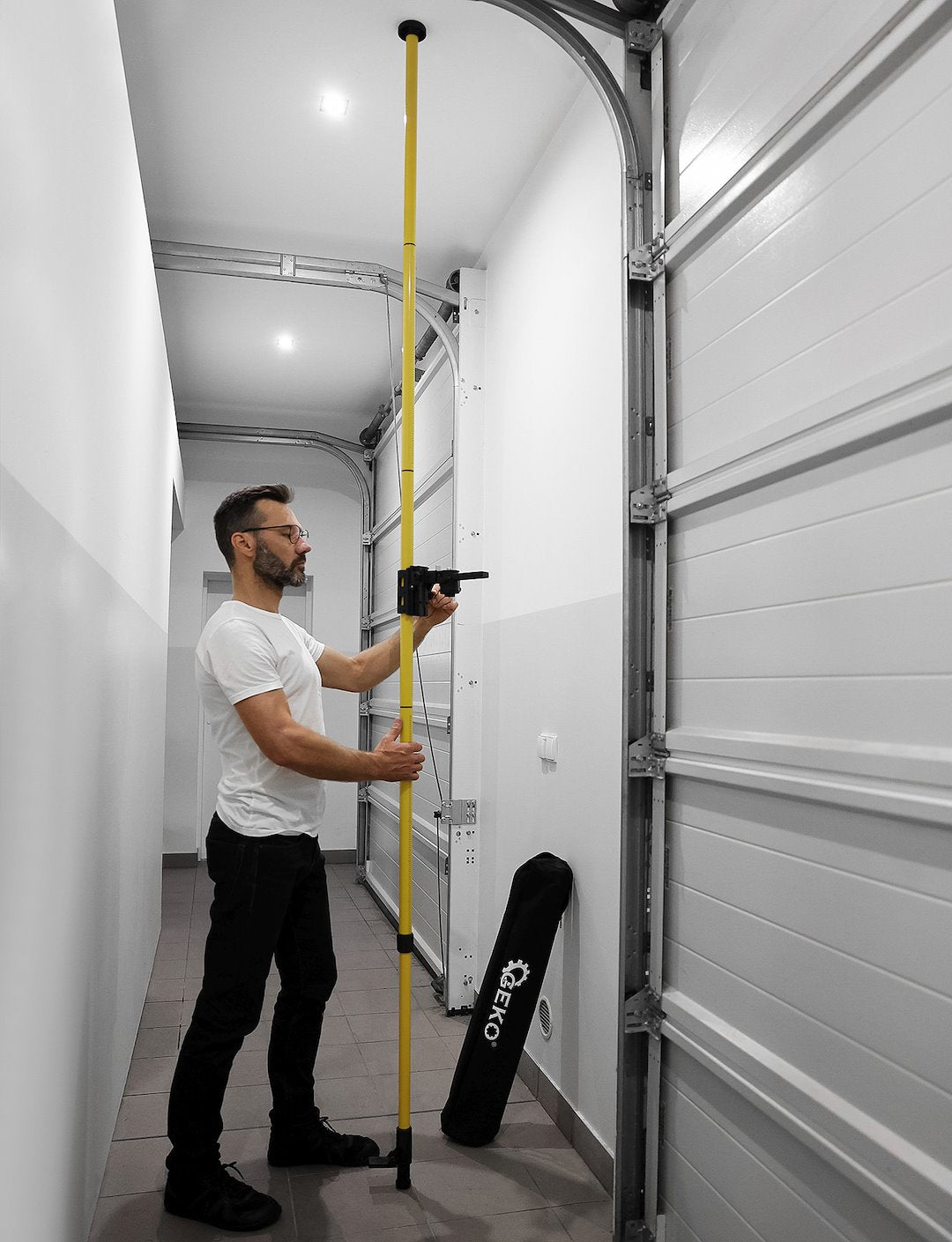 Telescopic Rod 420 cm + Adapter for Inclined Settings