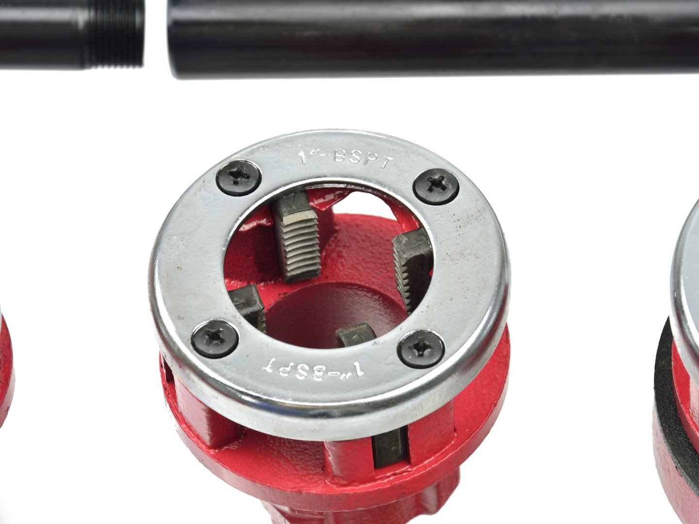Ratchet Pipe Threading Set, 4 pcs, 1/2"–1-1/4" BSP
