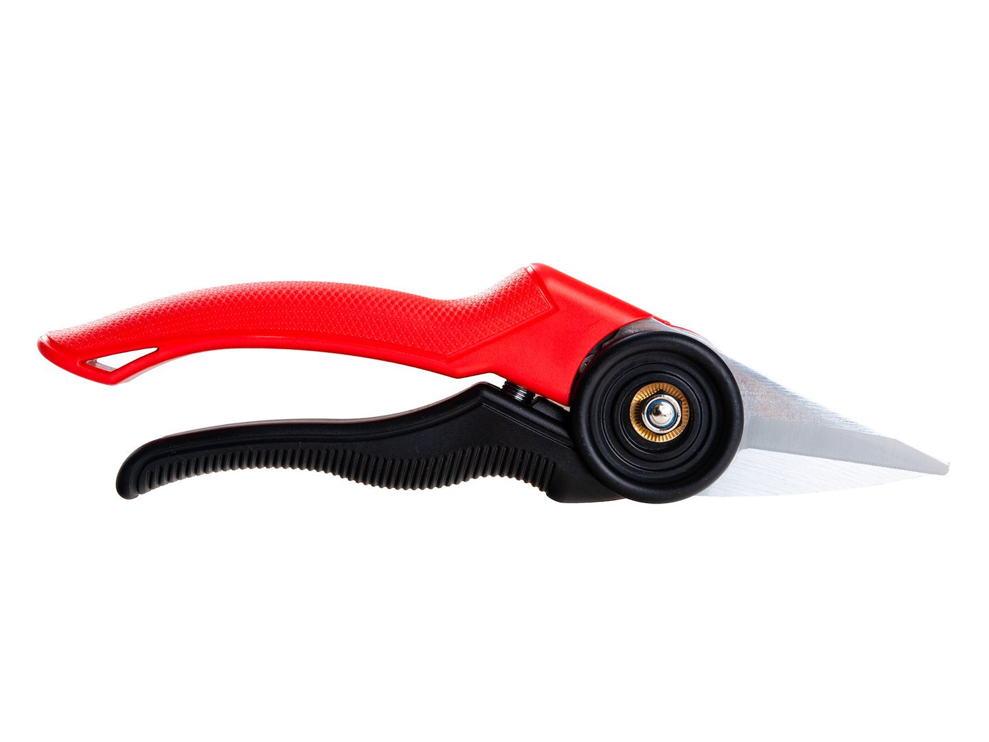 Straight garden pruner with bypass blade, 220 mm, SK5