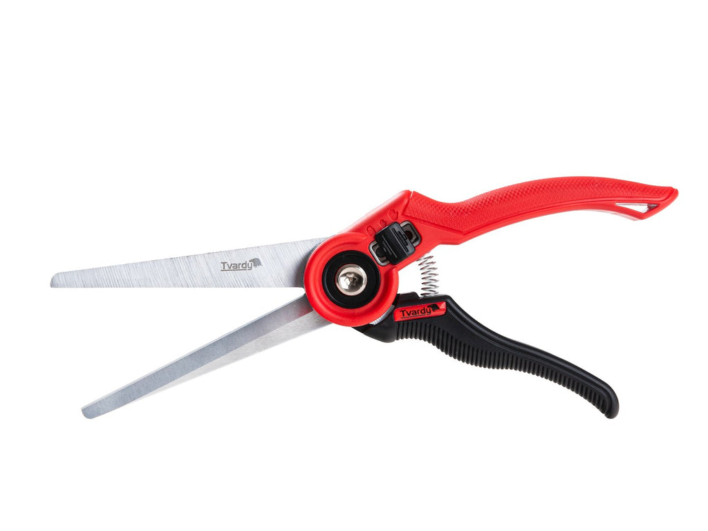 Straight garden pruner with bypass blade 280 mm SK5