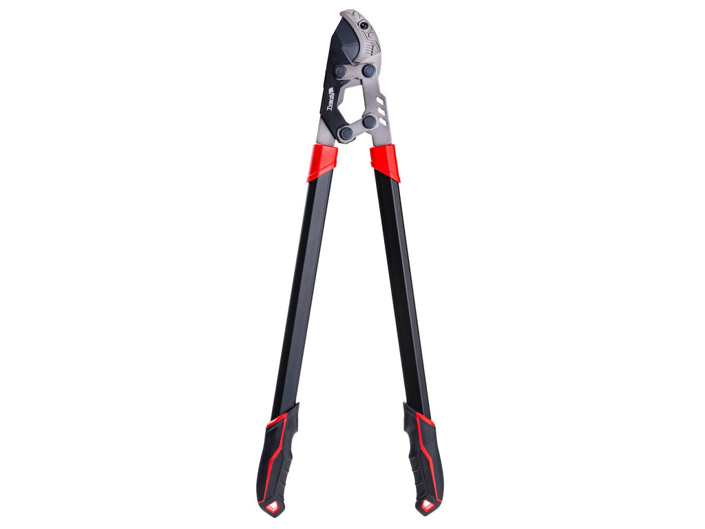 Branch pruner with ratchet and anvil blade, 790 mm, 65Mn PTFE