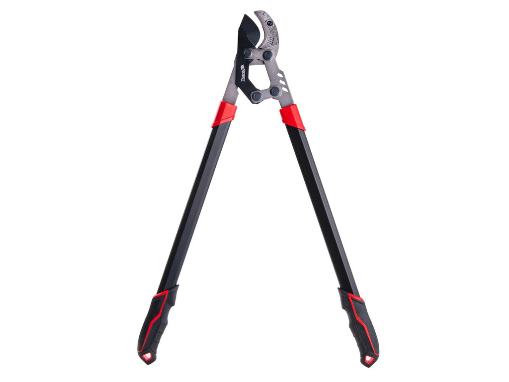 Branch pruner with ratchet and anvil blade, 790 mm, 65Mn PTFE