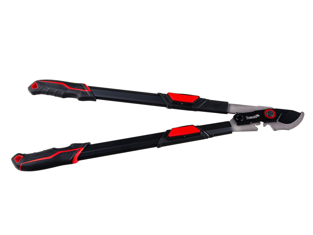 Telescopic branch pruner with bypass blade 715–955 mm, 65Mn, PTFE