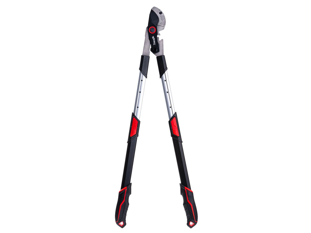 Telescopic branch pruner with anvil blade, 715–955 mm, 65Mn PTFE