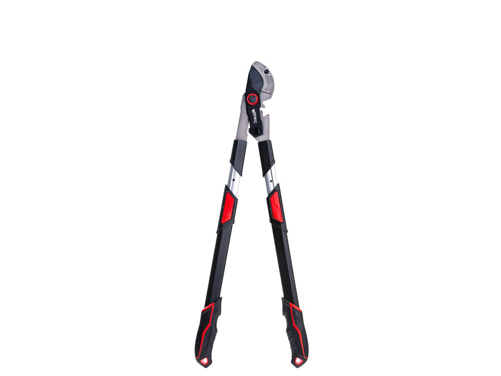Telescopic branch pruner with anvil blade, 715–955 mm, 65Mn PTFE