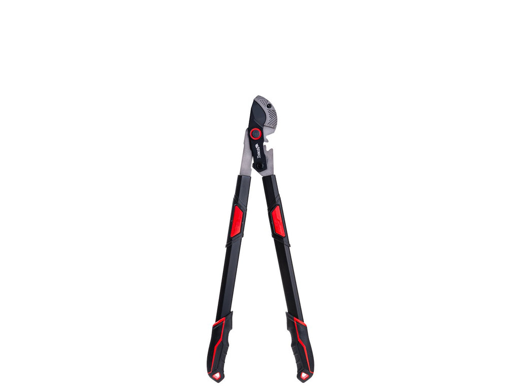 Telescopic branch pruner with anvil blade, 715–955 mm, 65Mn PTFE