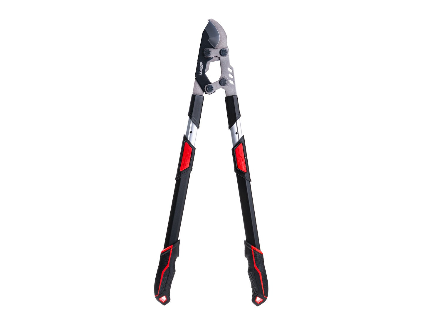 Telescopic branch pruner with ratchet and bypass blade 730–970 mm 65Mn PTFE