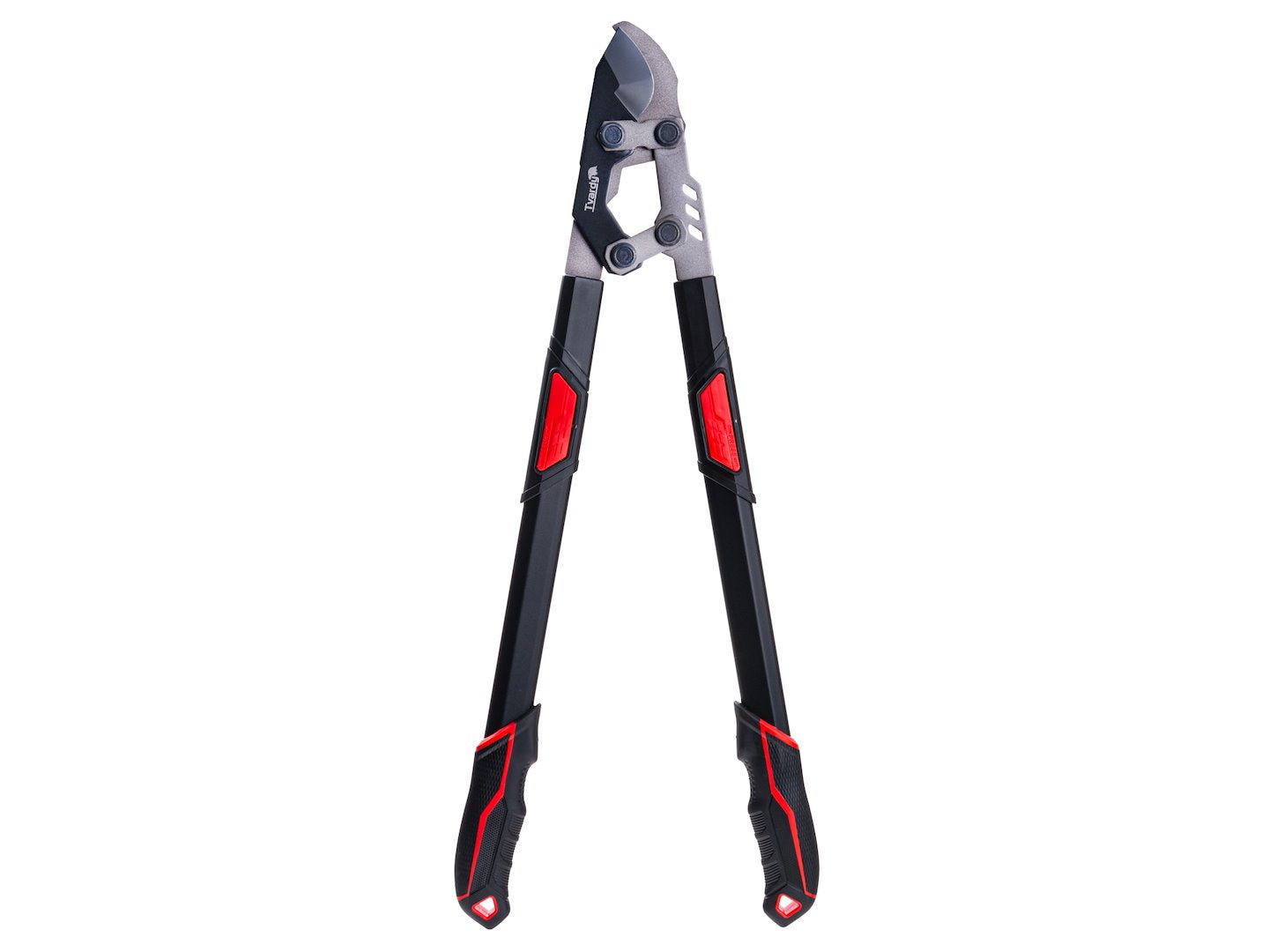 Telescopic branch pruner with ratchet and bypass blade 730–970 mm 65Mn PTFE
