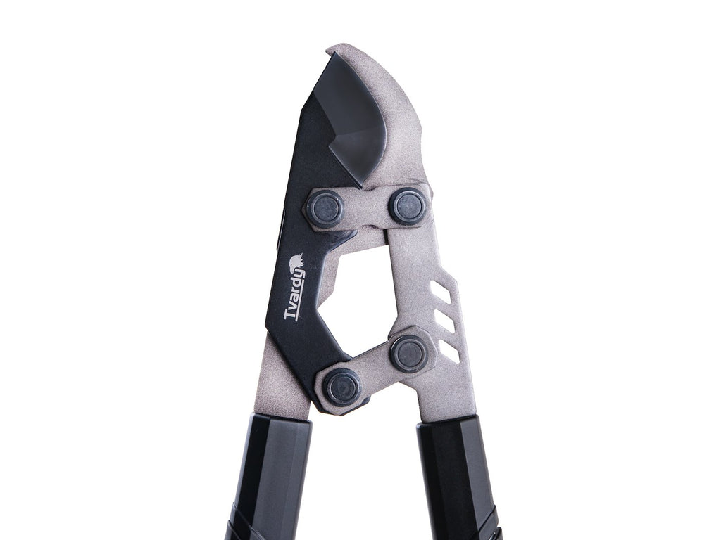 Telescopic branch pruner with ratchet and bypass blade 730–970 mm 65Mn PTFE