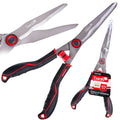 Hedge shears with wavy blade, 475 mm, PTFE