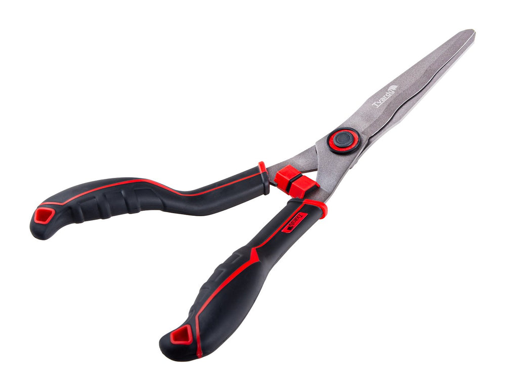 Hedge shears with wavy blade, 475 mm, PTFE