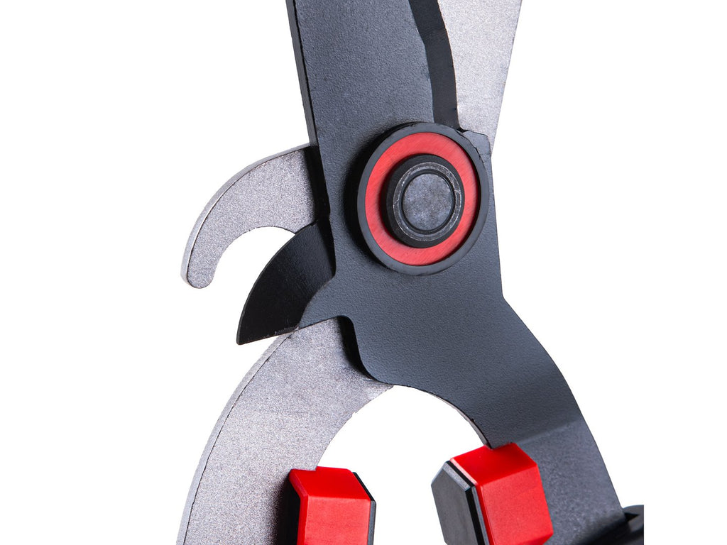 Telescopic hedge shears with wavy blade 735–865 mm, PTFE-coated