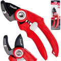 Garden pruner with anvil blade, 175 mm, SK5, PTFE