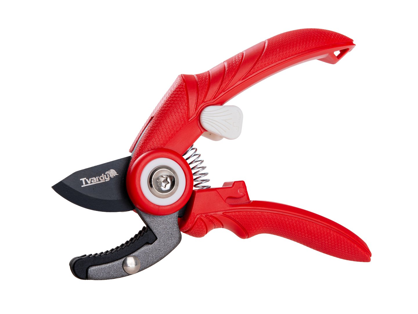 Garden pruner with anvil blade, 175 mm, SK5, PTFE