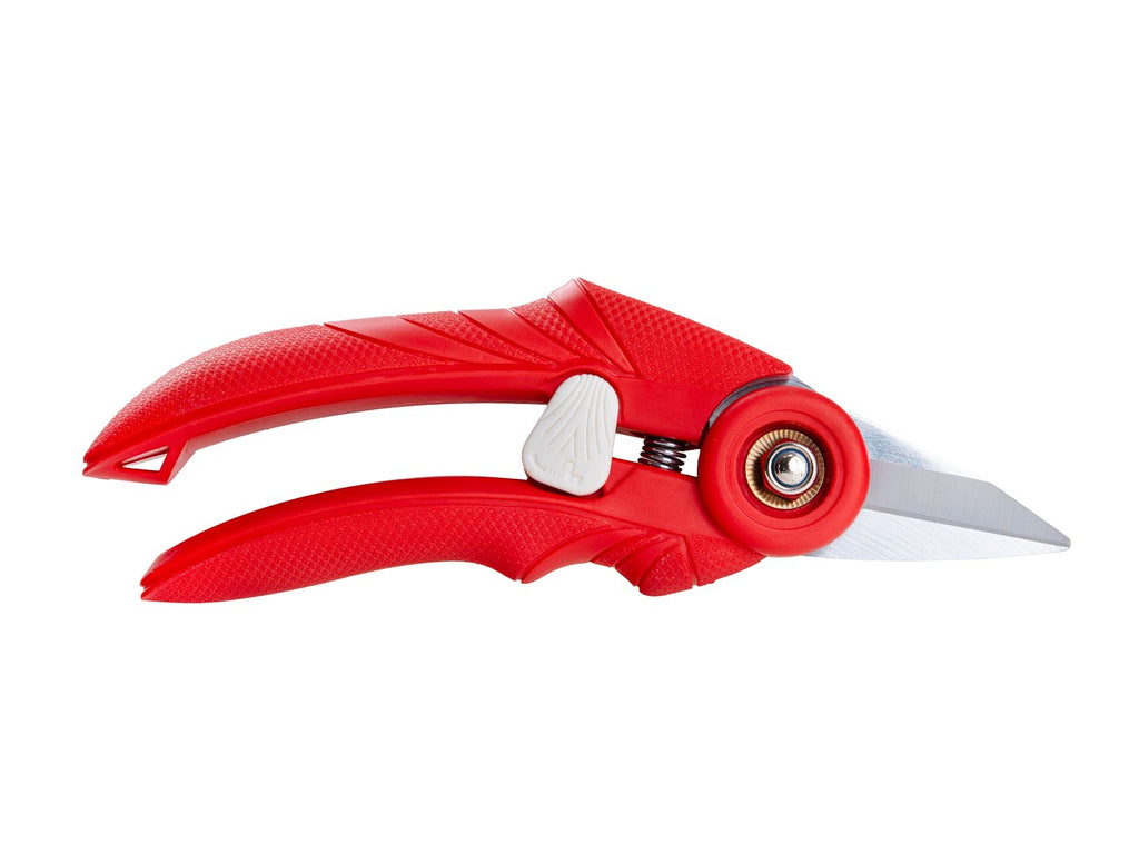 Straight garden pruner with bypass blade, 175 mm, SK5