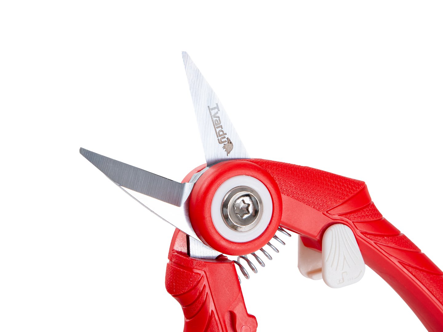 Straight garden pruner with bypass blade, 175 mm, SK5