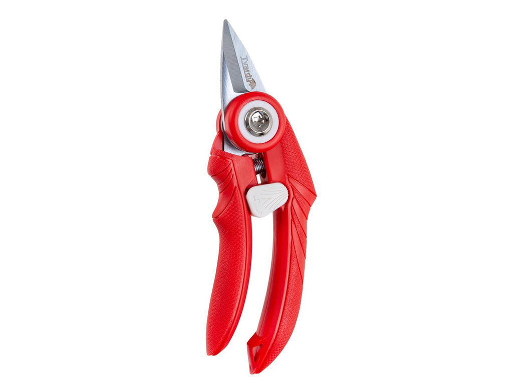 Straight garden pruner with bypass blade, 175 mm, SK5