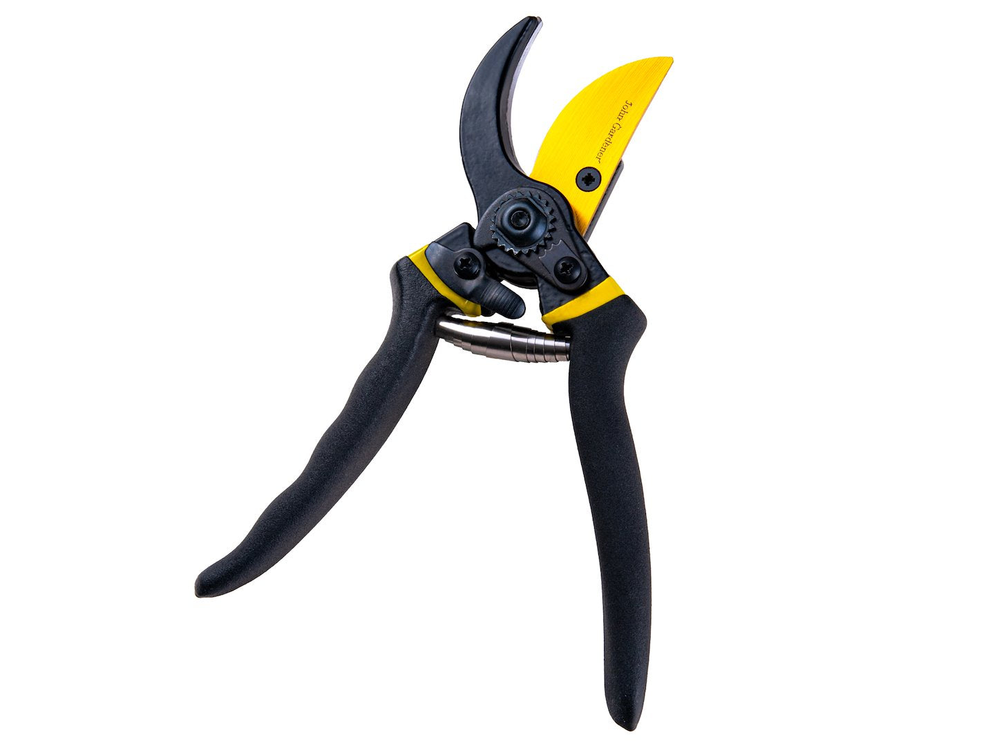 Garden pruner with bypass blade, 210 mm, 65Mn, anti-slip