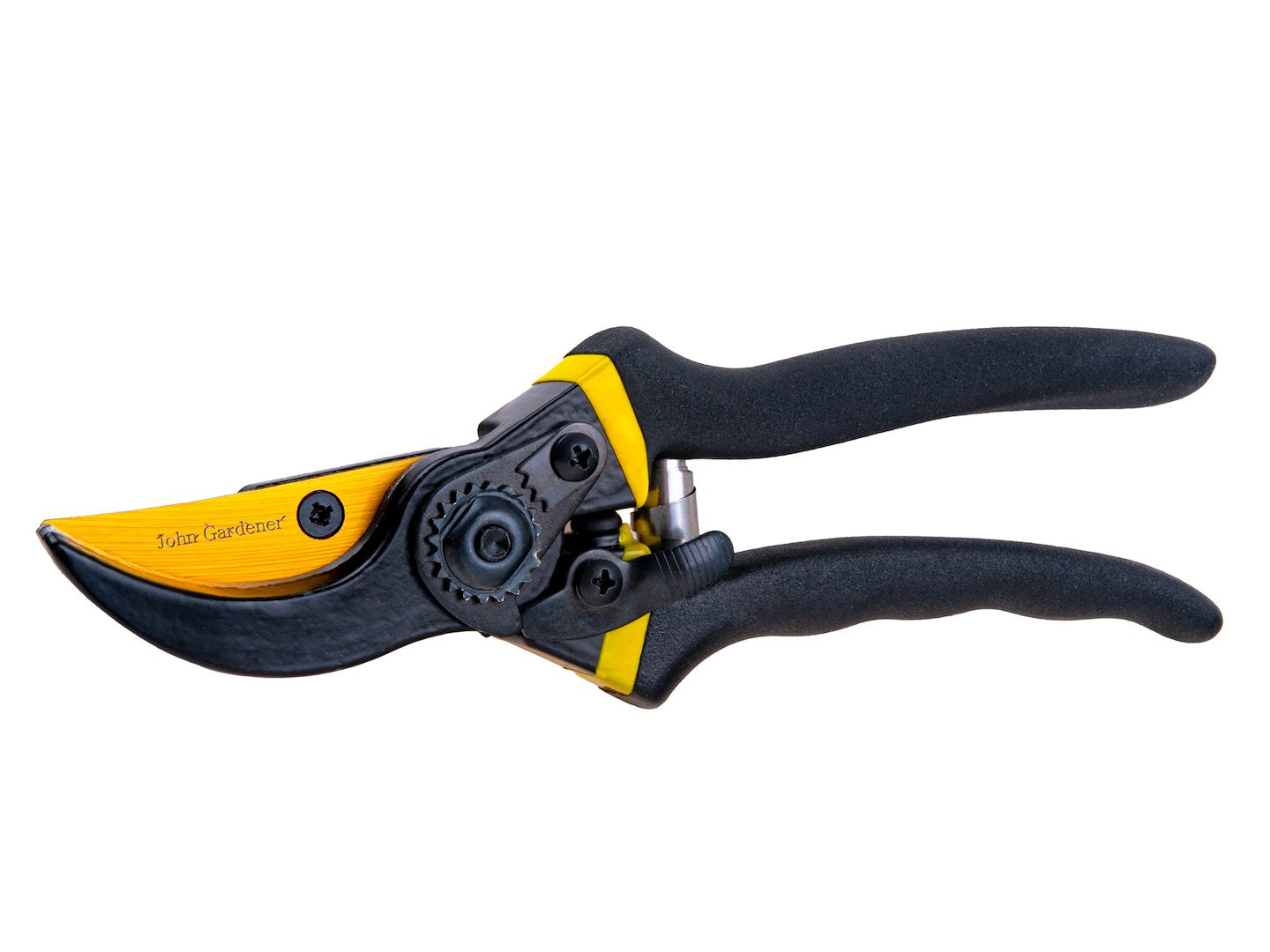 Garden pruner with bypass blade, 210 mm, 65Mn, anti-slip