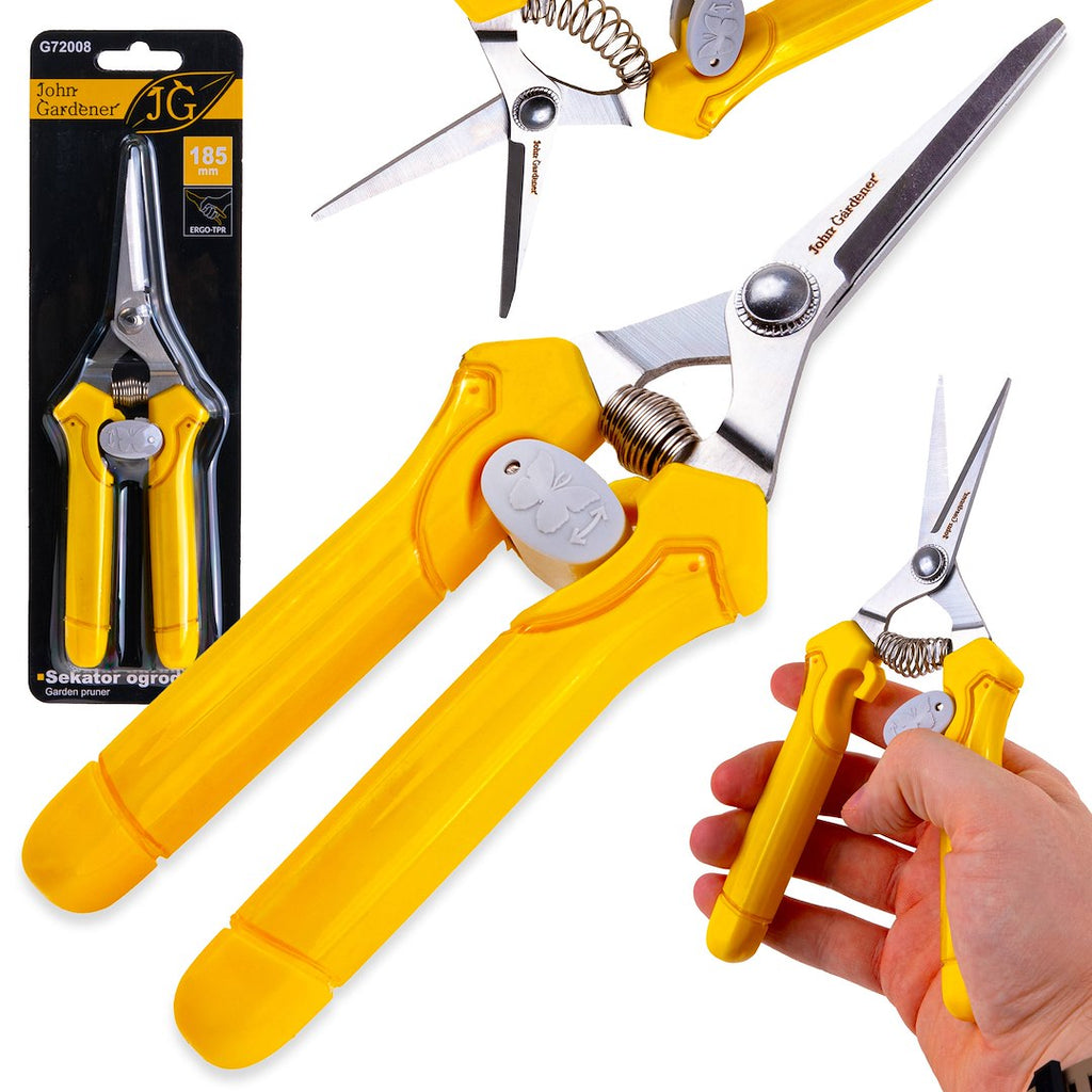 Garden pruner – straight scissors with bypass blade 185 mm ERGO-TPR