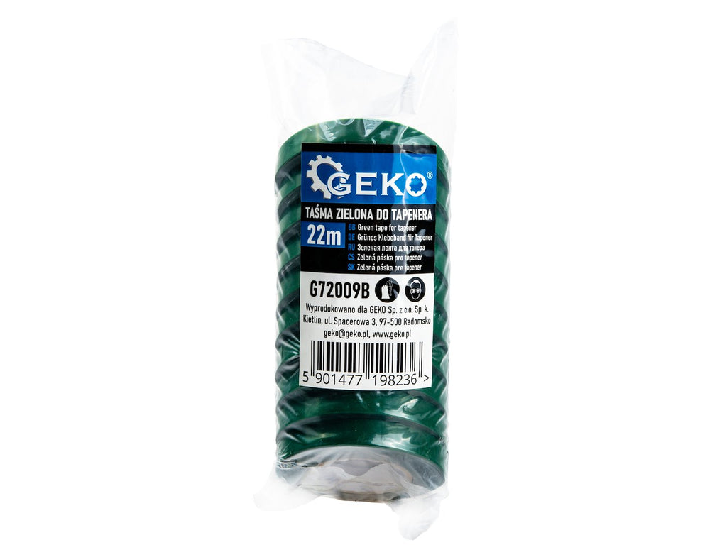 Green tape 22 m for Tapener G72009 – Pack of 10