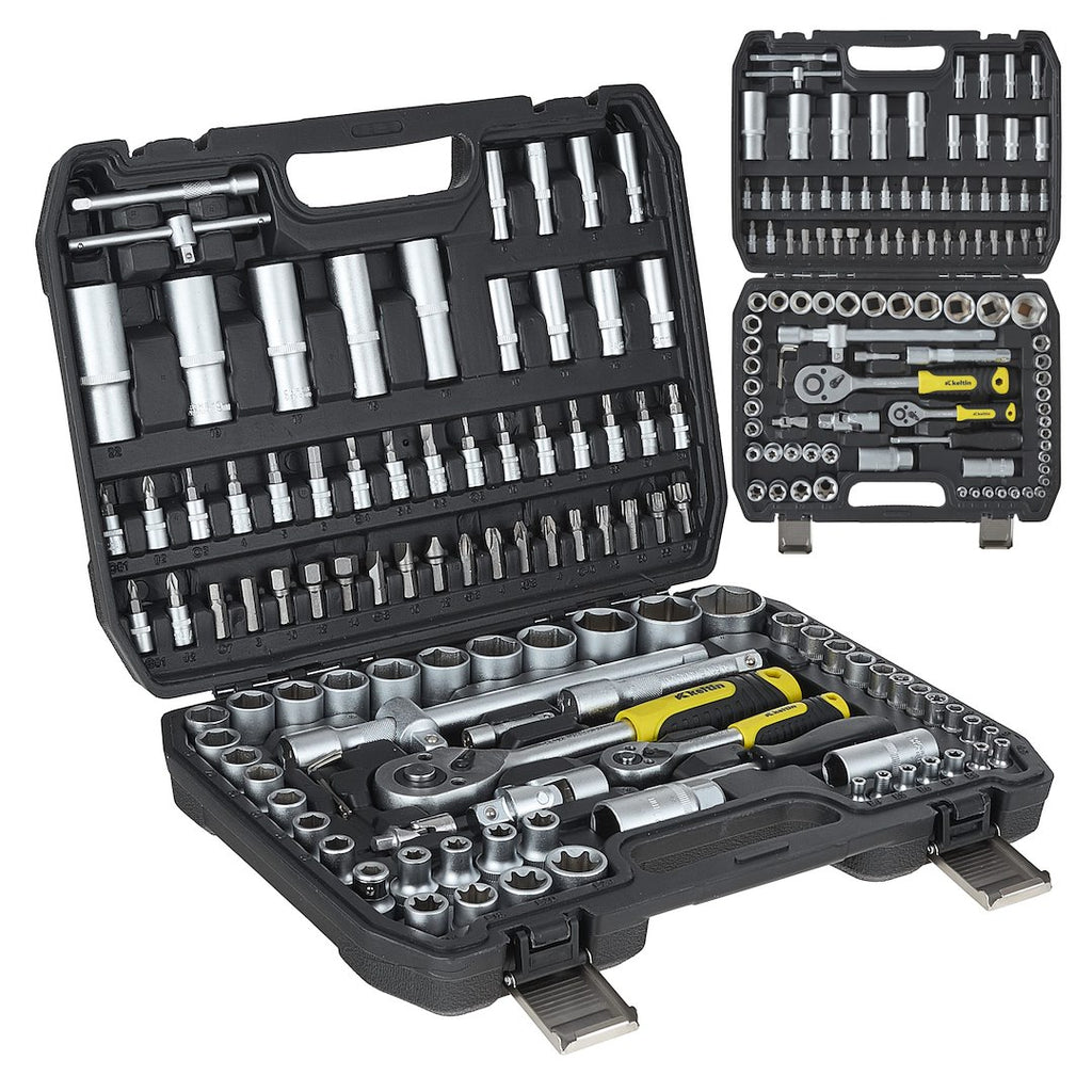 108 pcs socket set (1/4" & 1/2")