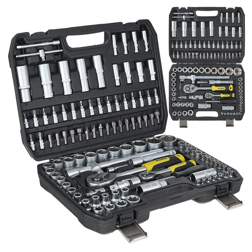 108 pcs socket set (1/4" & 1/2")