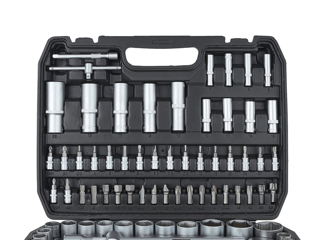 108 pcs socket set (1/4" & 1/2")