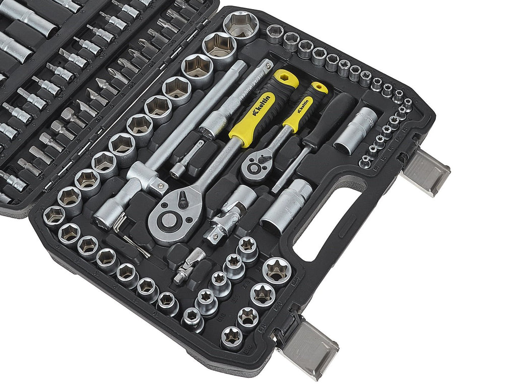 108 pcs socket set (1/4" & 1/2")