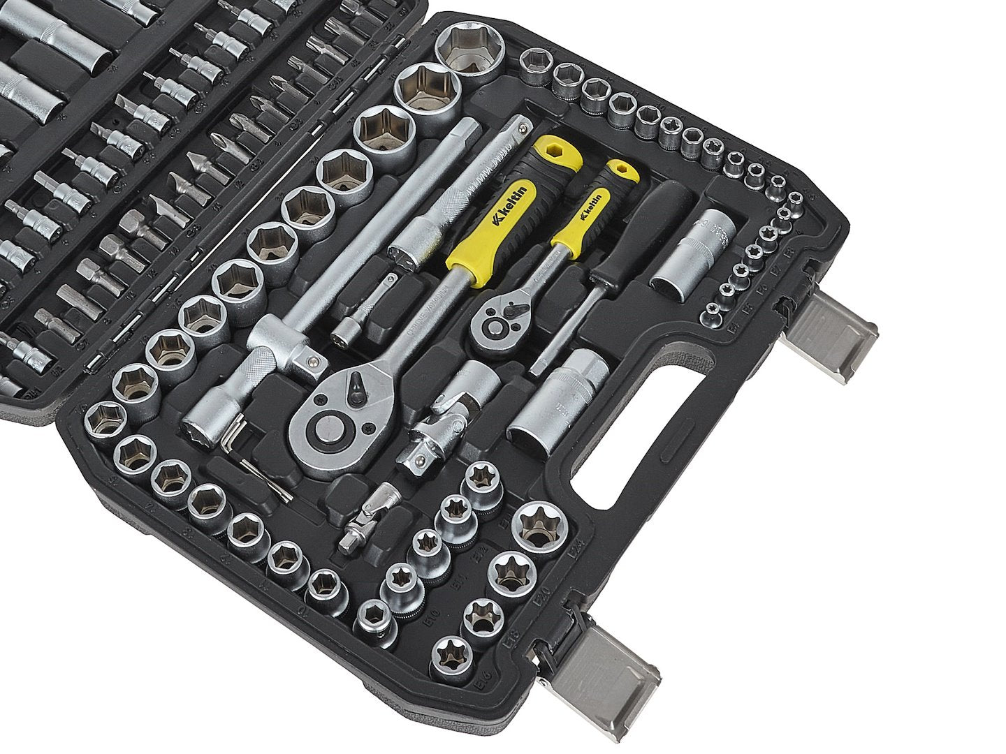 108 pcs socket set (1/4" & 1/2")