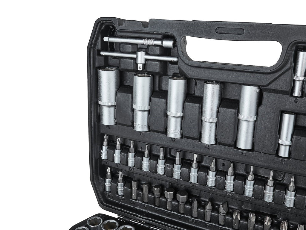 108 pcs socket set (1/4" & 1/2")